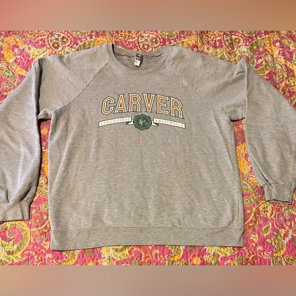 California Fleece Carver Agricultural Crewneck Sweatshirt - Picture 1 of 3